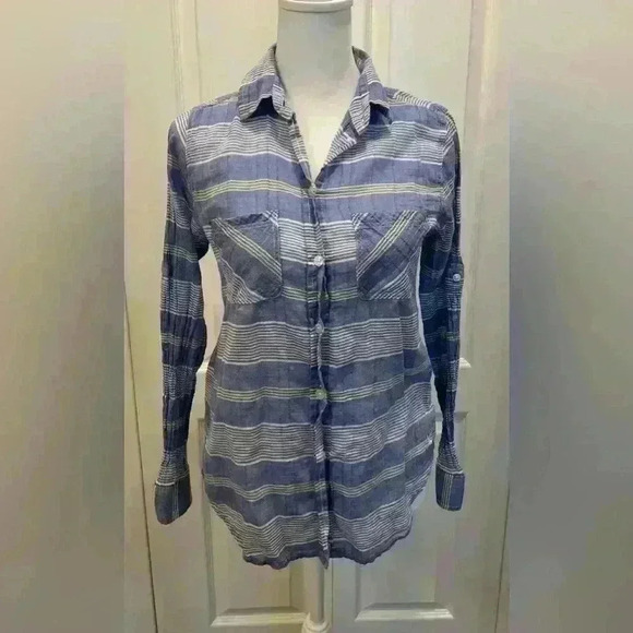 American Eagle Vintage Boyfriend button down size XS - Picture 1 of 11
